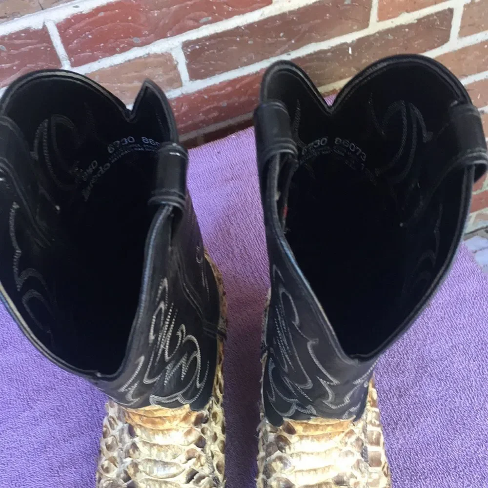 Laredo Snakeskin Boots